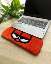 Hand Tufted Hand Rest - Customizable Ergonomic Support for Desks - Image 3