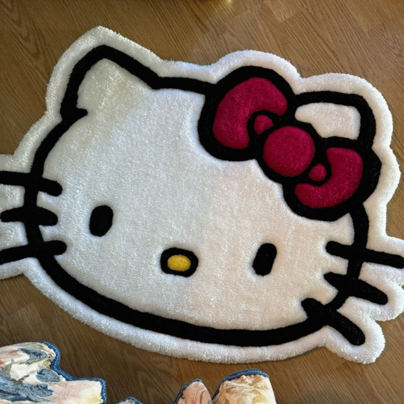 😺 Cute Kitty Custom Rug - Image 1