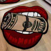 “Rich Bite” Statement Rug
