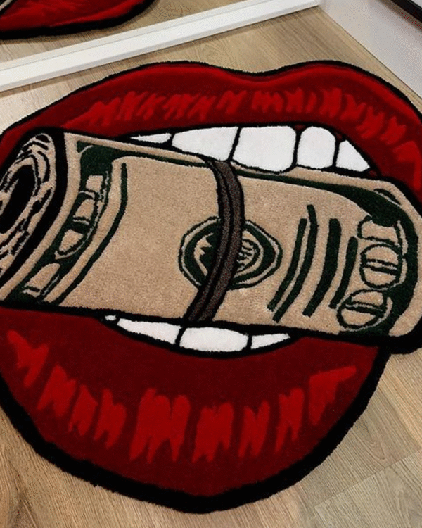 “Rich Bite” Statement Rug